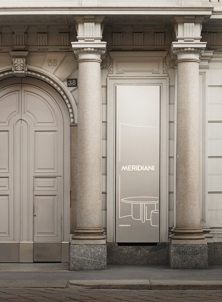 Meridiani ouvre un magasin via Manzoni 38 à Milan