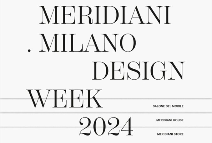 Meridiani bei der Mailänder Designwoche 2024